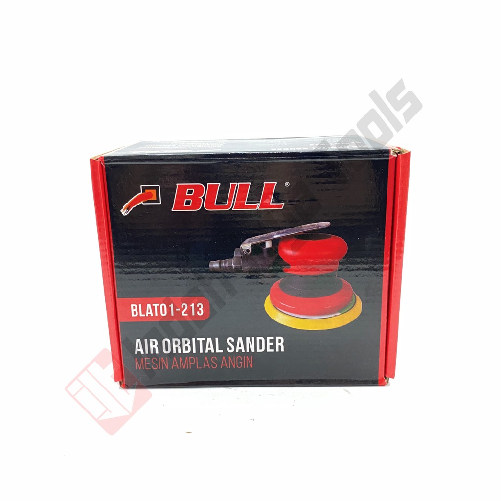 BULL BLAT01-213 Air Orbital Sander - Mesin Amplas Angin Palm Pneumatic BLATO
