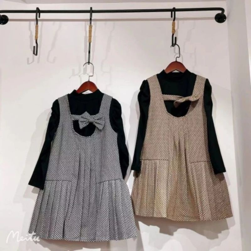 DRESS ANAK CEWEK2in1/DRESS ANAK IMPORT