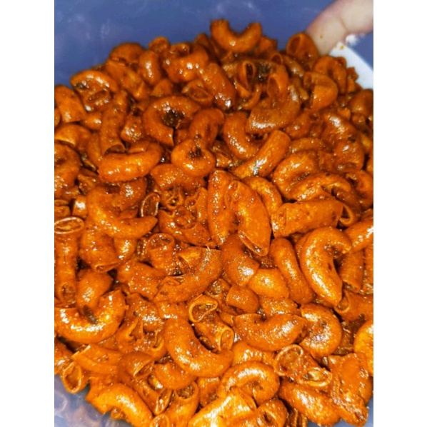 

makaroni gurih pedas hott 500gr/cemilan siap makan