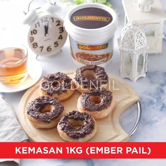 

Snack Selai Goldenfill Crunchy 1kg/Goldenfill Selai oles chocomaltine