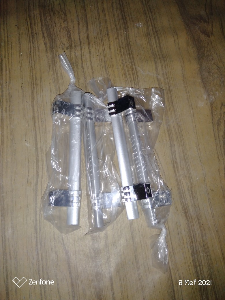 Handle Lemari Pegangan Plastik Bintik Chrome 96 160 Bukan Aluminium Huben 211