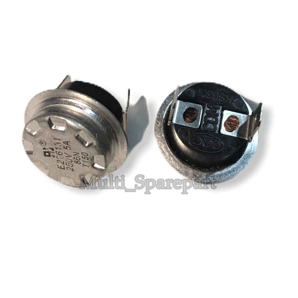 Thermostat bimetal 86 derajat pemutus arus otomatis