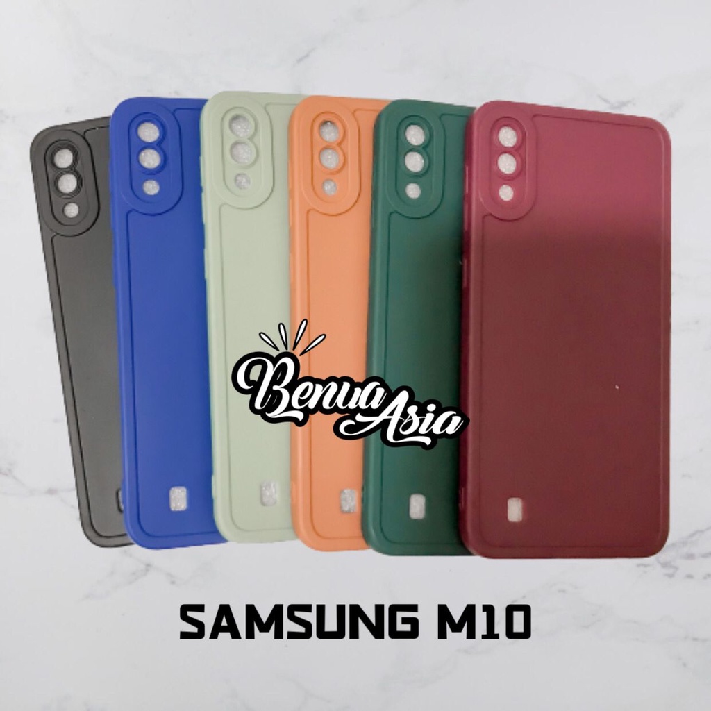 SOFTCASE PRO CAMERA SAMSUNG A10 M10 MACARON - FA