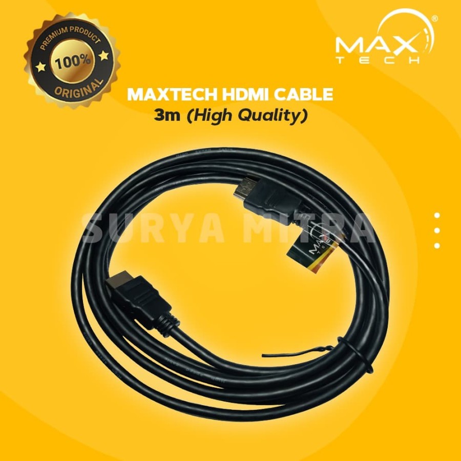 Kabel HDMI Maxtech 3m HQ