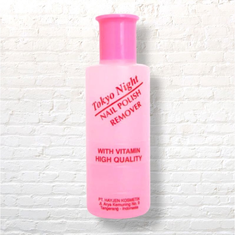 Tokyo Night Nail Polish Remover Acceton 76ml