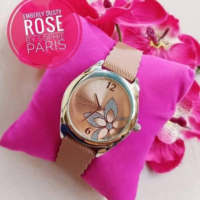 Jam tangan wanita Emberly harga promo by Sophie Paris