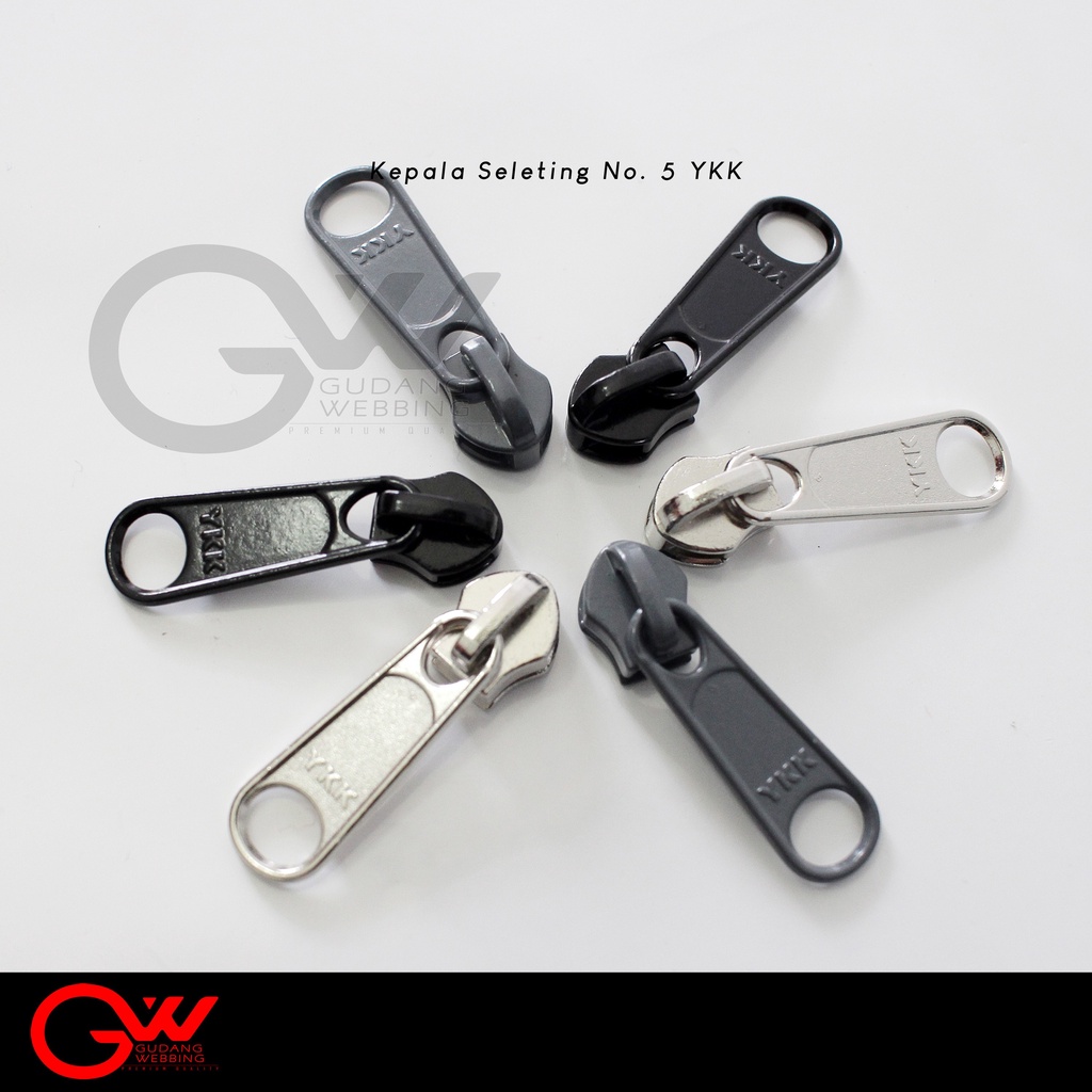 Kepala Risleting ( Head Zipper ) YKK No 5