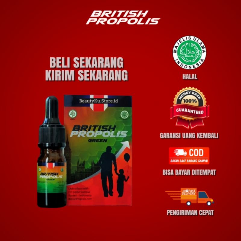 BRITISH PROPOLIS ORIGINAL 100% OBAT HERBAL KESEHATAN SUPLEMEN KESEHATAN MADU PROPOLIS MADU MAAG MADU