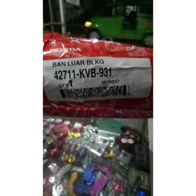  BAN  LUAR FEDERAL  HONDA  RING 14 UKURAN 90 90 BUAT METIC 