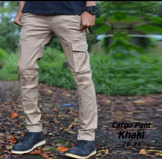 Celana Cargo Gunung PDL hiking Carpenter panjang pria slimfit stret pants katun original termurah cod jumbo 33-38