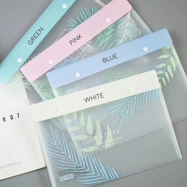 

Rhythm of the Rain Button File Folder A4