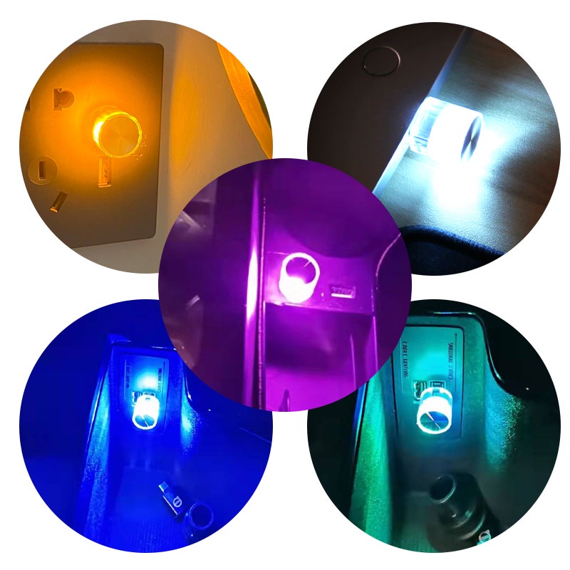 Lampu Suasana led usb mini Mobil Lampu Hias Untuk Pesta Pemodelan Lingkungan Otomotif portableplug play auto interior led