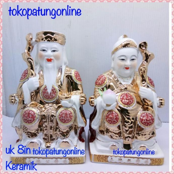 Patung Rupang Dewa Bumi Keramik 8In Kode 1622