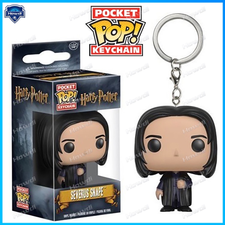 Funko POP Gantungan Kunci Action Figure Harry Potter Hermione Ron Snape Dobby