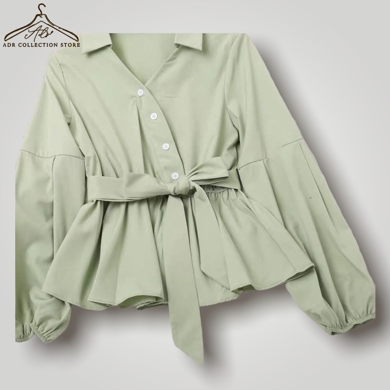 OARY | Atasan Blouse Wanita Korean Style - Baju Atasan Wanita Korean Style