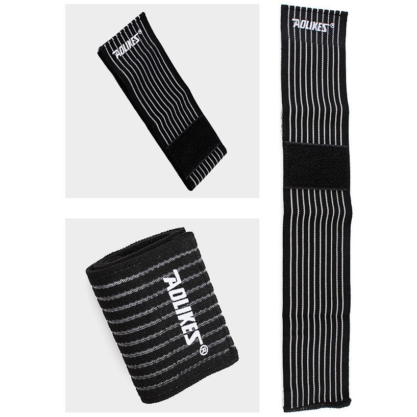 Aolikes 40CM Pelindung Cedera Tangan  Elastis Elastic Sport Bandage Hand Wrist Wrap Support