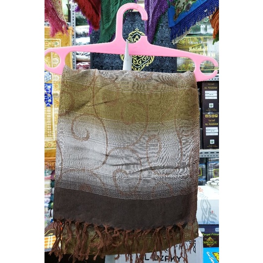 Pashmina oleh2 haji dan umroh