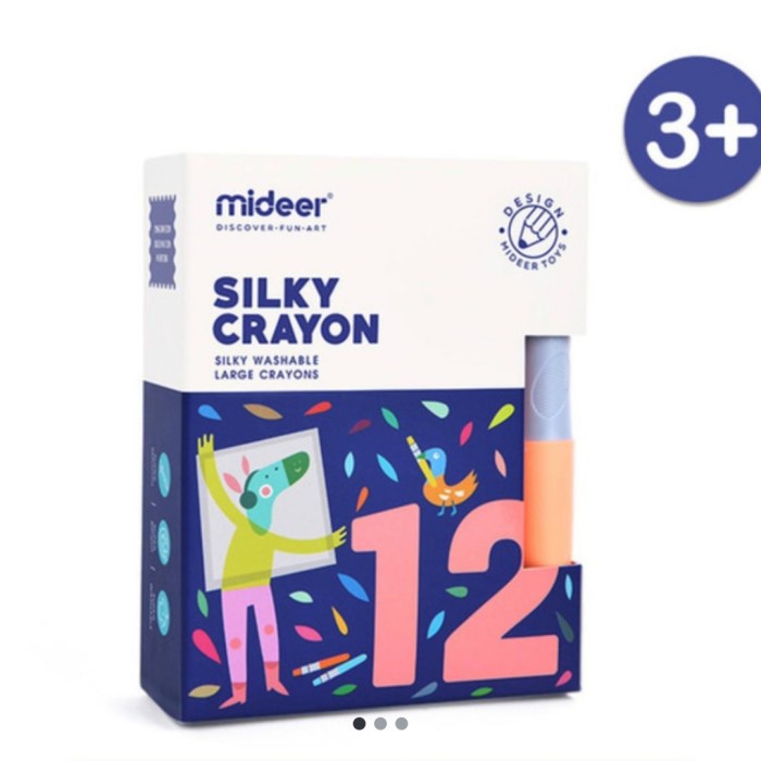 

Hemat Mideer Silky Crayon Isi 12 Hot Sale