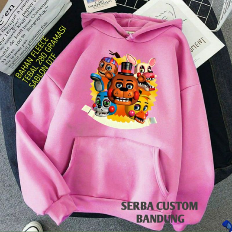 Sweater /Hoodie Anak FNAF ( five nights at Freddy's)