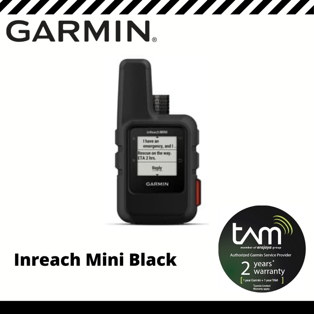 Garmin Gps inReach® Mini Black Original garansi Tam 1 Tahun