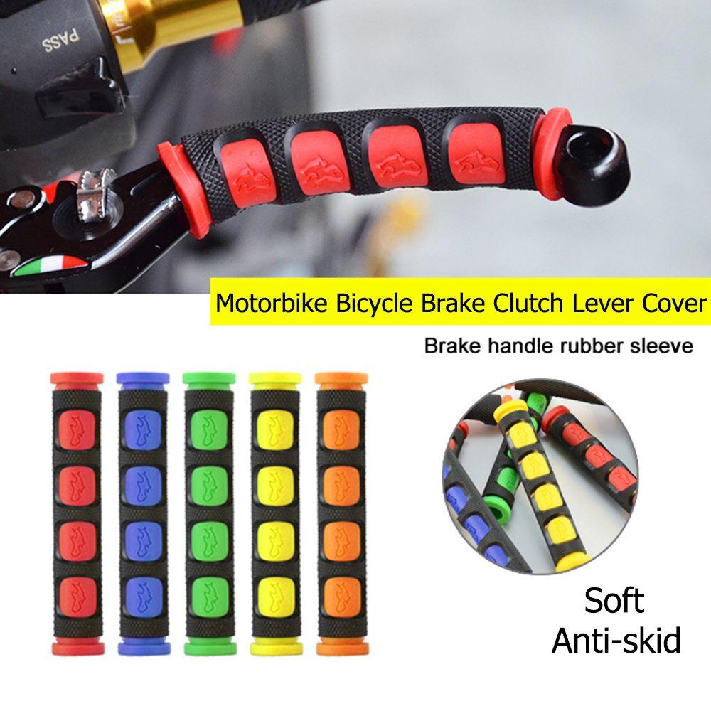 Preva 2Pcs Cover Tuas Kopling Rem Keren Universal Anti-Selip Grips Stang Sepeda
