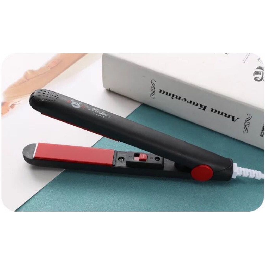 Catokan Mini Alat Catok Rambut Mini 2in1 Set Lurus dan Keriting Make Time Karakter-6