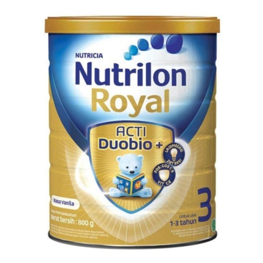 Nutrilon Royal 3 800gr Vanilla Susu Bayi Nutri Royal Kaleng 800 g