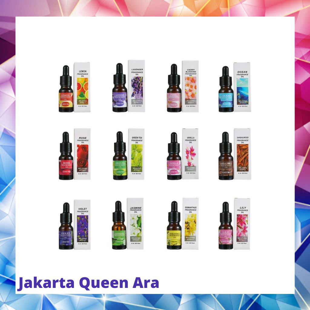 Taffware HUMI Essential Fragrance Oil Minyak Aromatherapy 10ml - RH-2