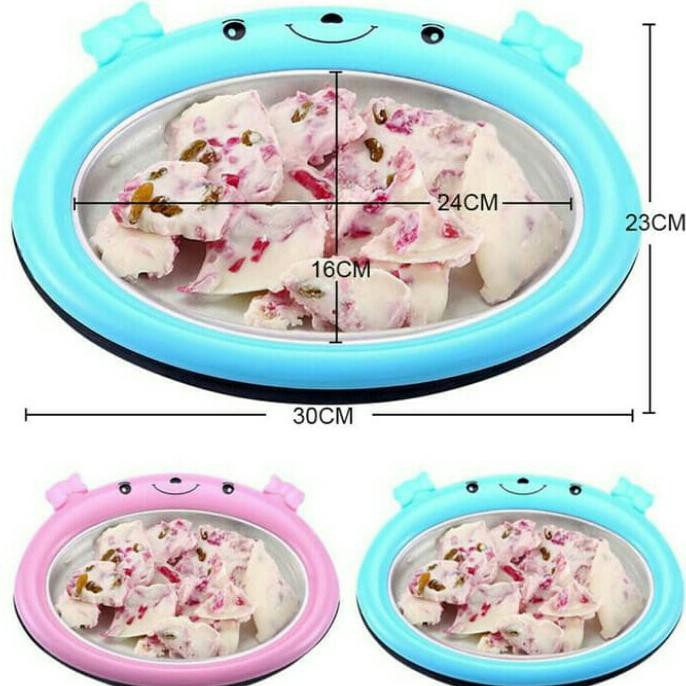 ICE CREAM ROLL MAKER PLATE PIRING PEMBUAT ES KRIM