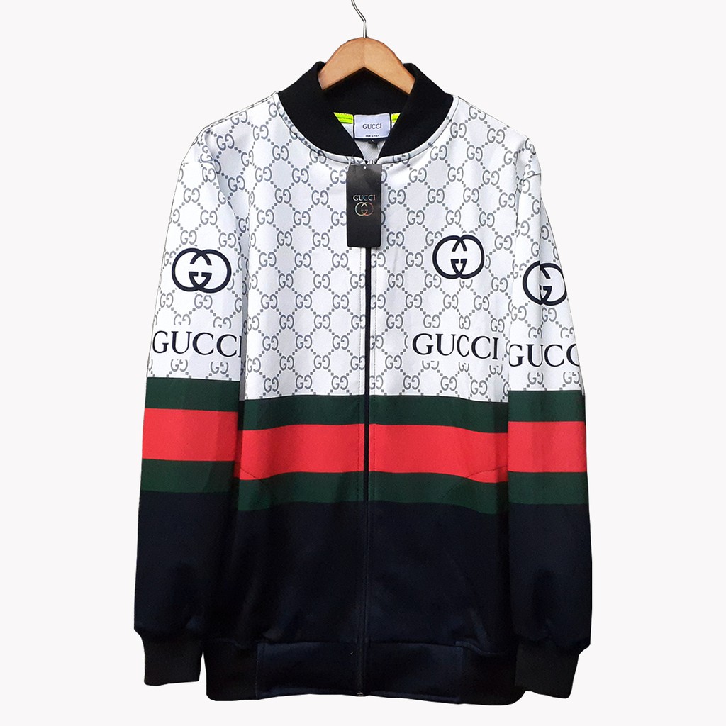 Jaket Bomber | Printing Sublimasi | Jaket Bomber Gucci Combi