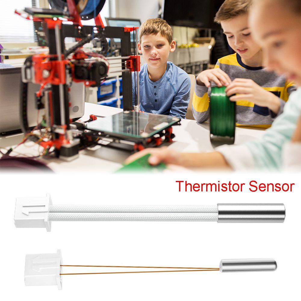 Preva 2Set Thermistor Professional 3D Printer Aksesoris Tahan Panas Pengukur Suhu