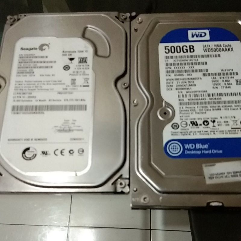 Hardisk PC 500GB MIX