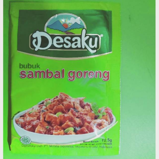 

Bumbu Bubuk Sambal Goreng Desaku 12,5gr - Sachet