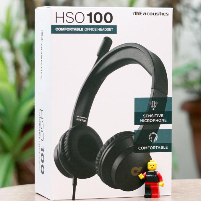 best produk] DBE HSO100 HSO 100 comfortable office headset microphone