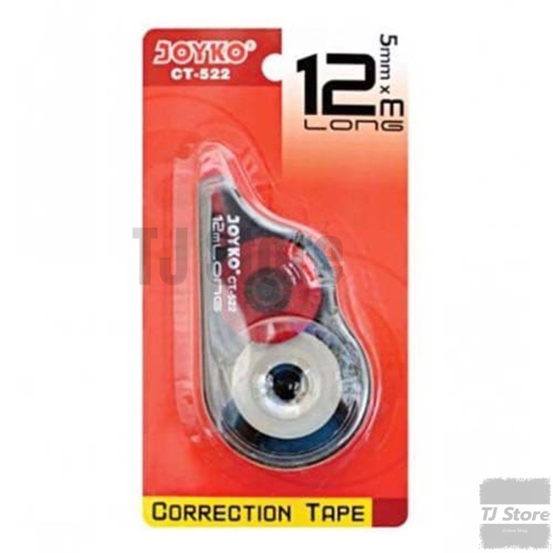 

Correction Tape / Tip Ex Kertas Joyko CT-522 (1 PCS)