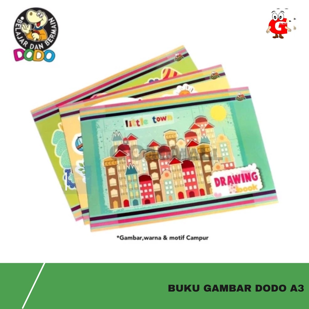 

Buku Gambar/Drawing Book Dodo A3