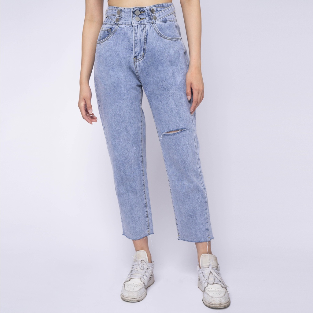 VIERLIN - Jeans 7780 - JEANS WANITA HIGH WAIST