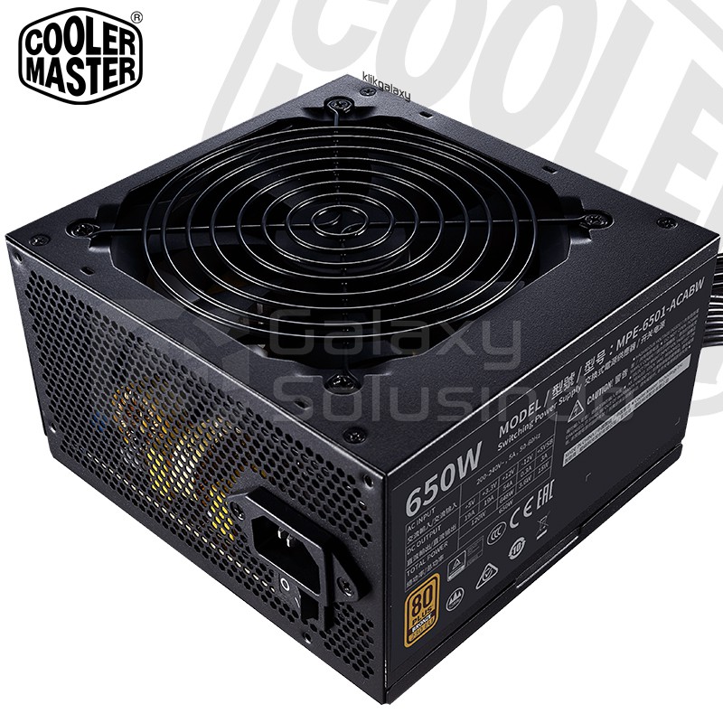 Cooler Master MWE 650 650Watt V2 230V 80+ 80 PLUS Bronze