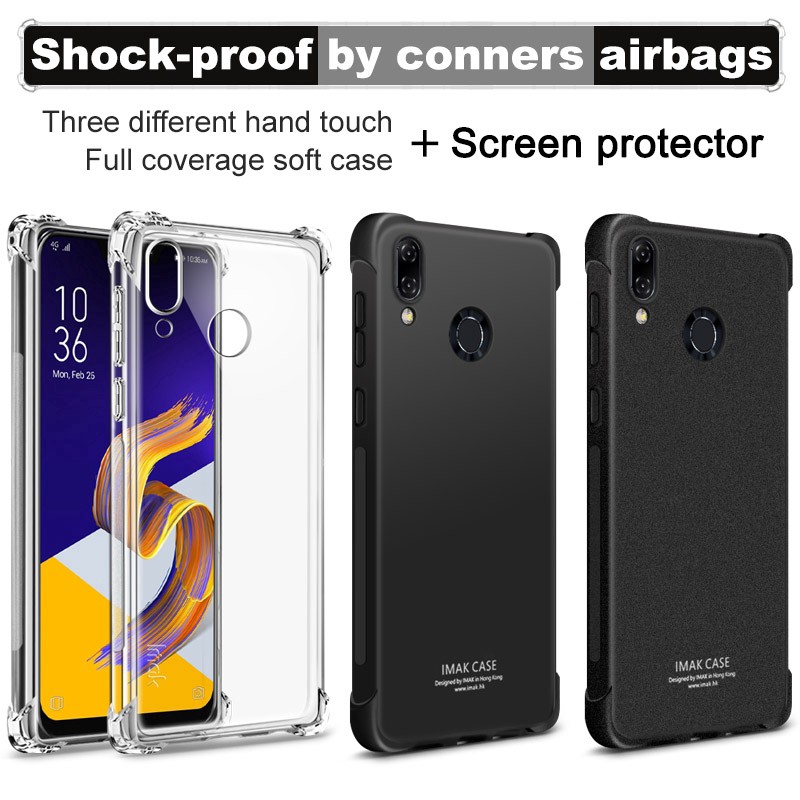 Imak Soft Case (Shockproof) - Asus Zenfone 5 ZE620KL / Asus Zenfone 5Z ZS620KL