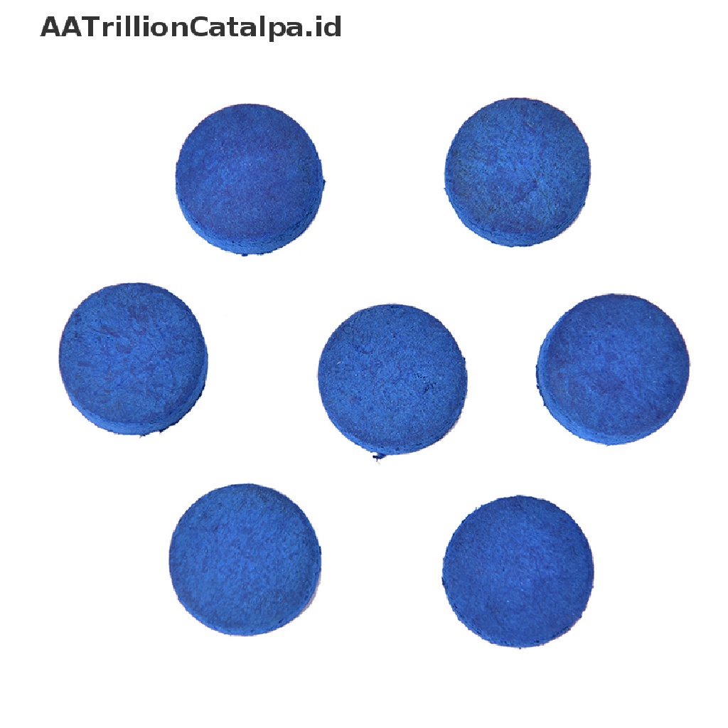 Aatrillioncatalpa 10pcs Cue Tip Stik Billiard Ukuran 9 / 10 / 11 / 12 / 13mm