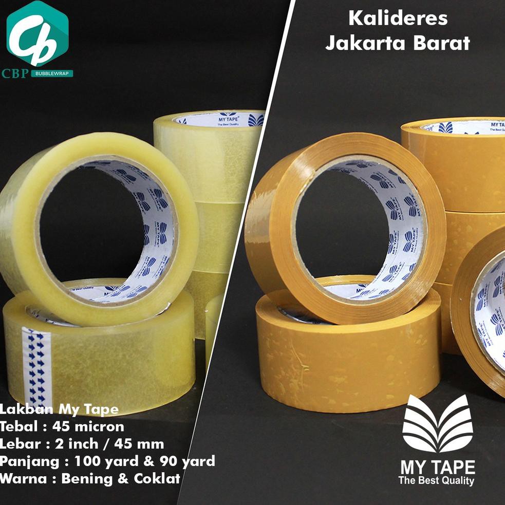 

New_Product!!! Lakban Bening dan Coklat 2 inch 100 yard 45 micron Ｔ^Ｔ