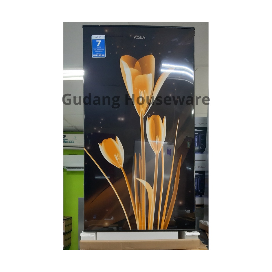 Kulkas 1 Pintu Aqua AQR-D181-LK | Garansi Resmi | 100% Original Pabrik | Ekonomis | Free Ongkir | Mu