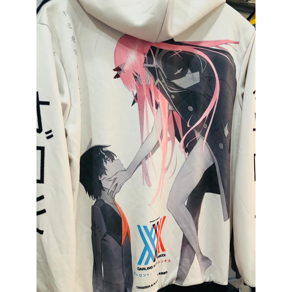 Sweater Zero Two Darling in the Franxx Cream