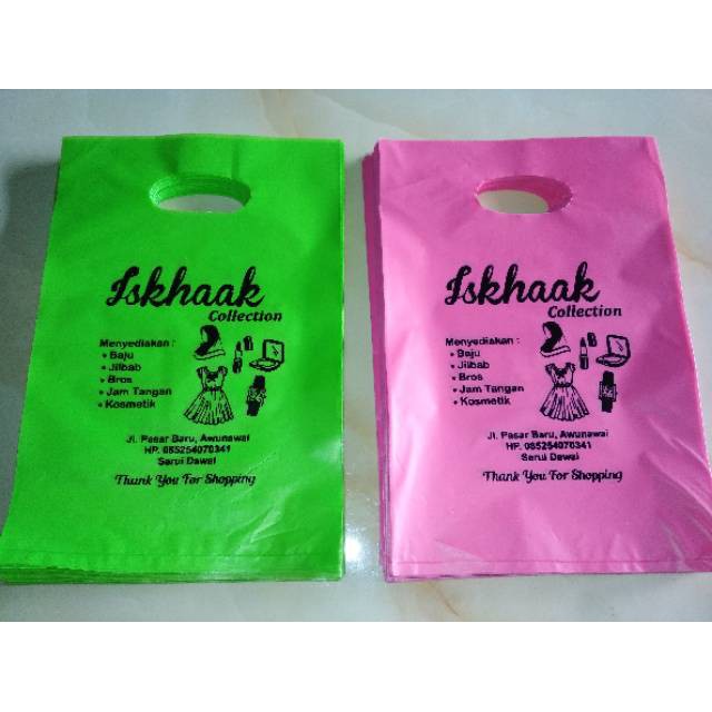 Jual Plastik Packing Plastik Accesories Plastik Sablon Olshop Hd Plong Uk 15x22 Free 7223