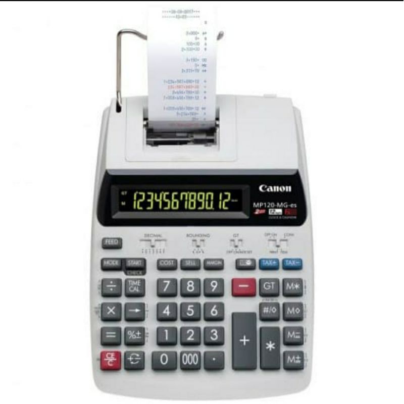 Kalkulator Kasir CANON MP120 MG - Printing Calculator Printer Struk MP 120 BEST SELLER