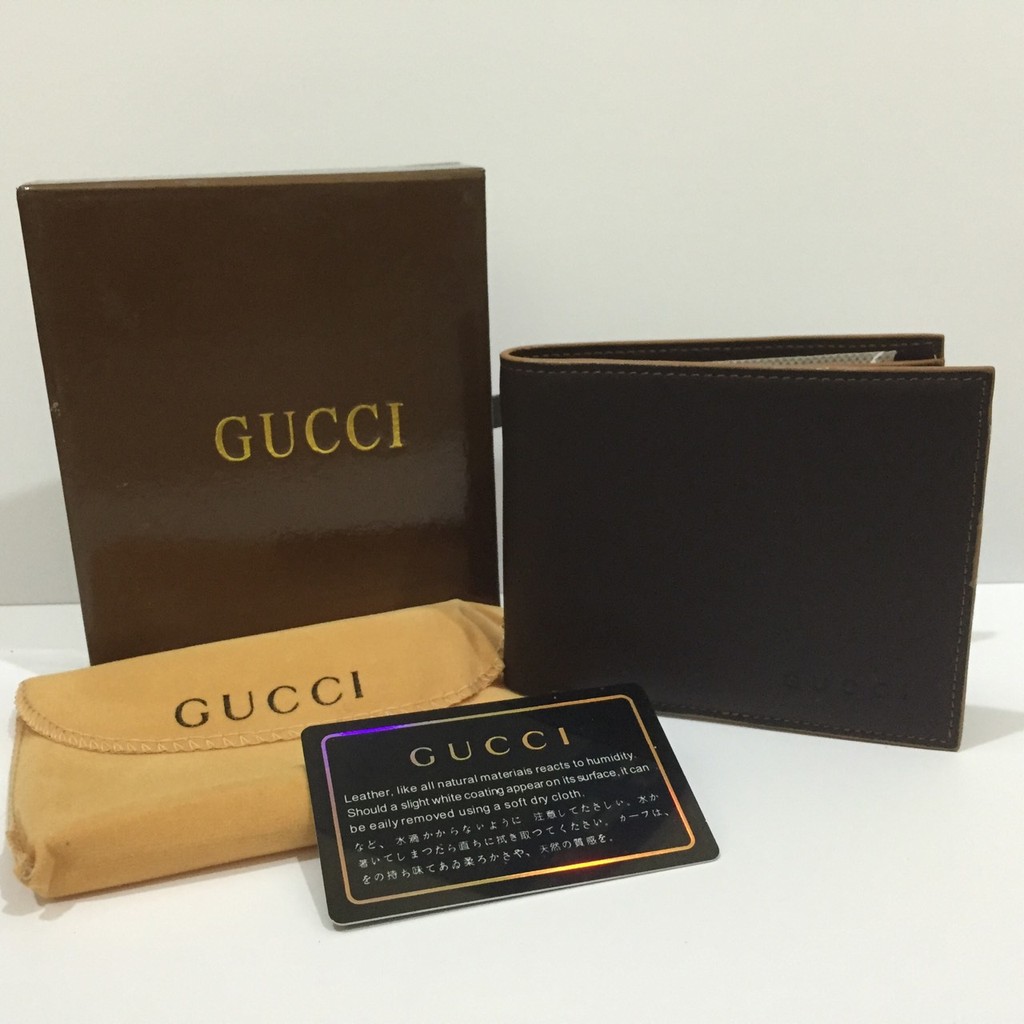GUCCI Dompet Kulit Pria 1536 / Dompet Pria