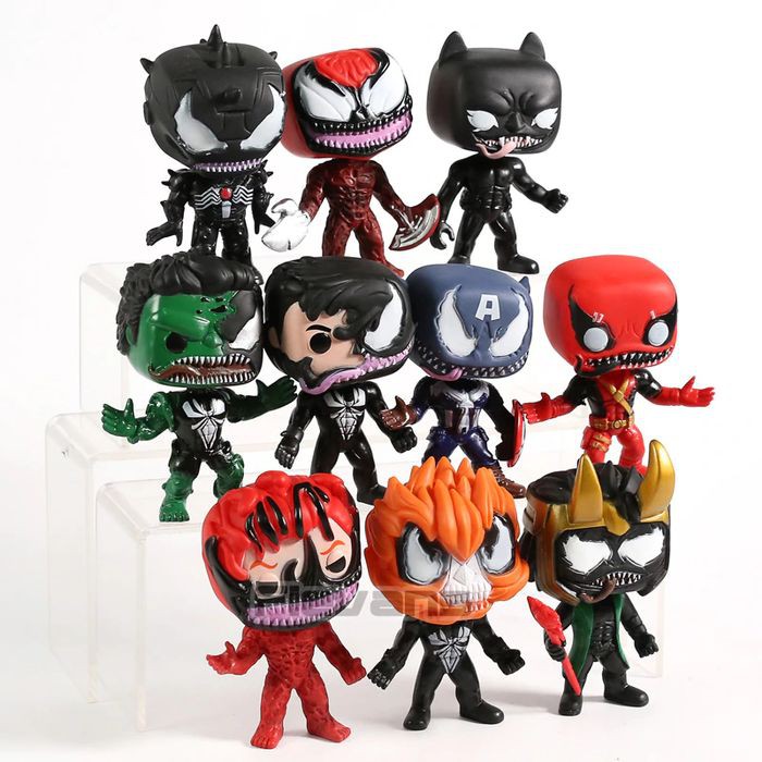 FUNKO POP Venom Symbiote Characters Set 