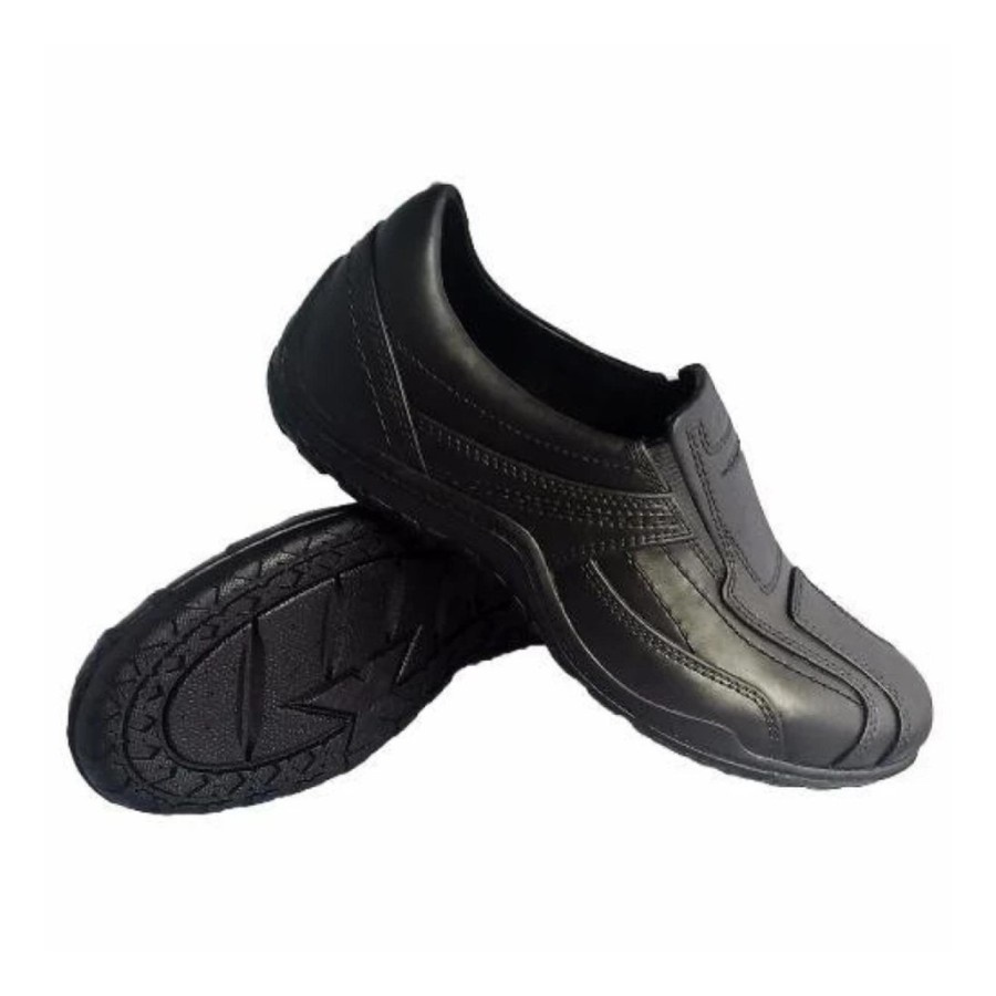 Sepatu Pantofel Karet ATT AB 375 Sepatu Kerja Kantor Formal Casual Hujan Sneakers Cadangan Jahit2
