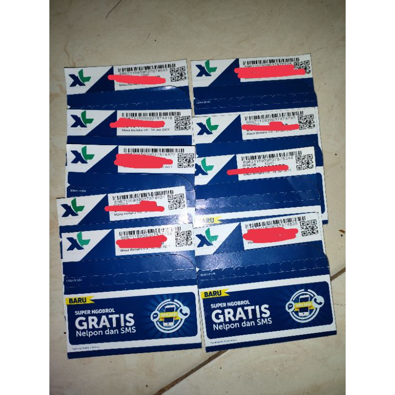 KARTU XL AXIATA SUDAH REGISTRASI