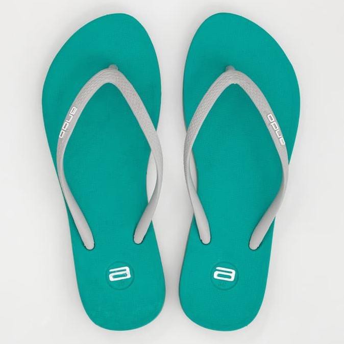 Spesial Sandal Jepit Wanita / Sendal Ando Kelly Tosca / Abu - 38 Diskon